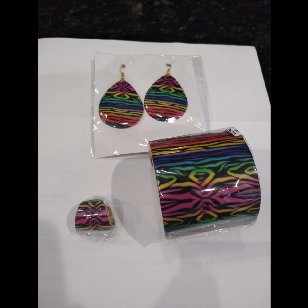 Rainbow Jewelery Set